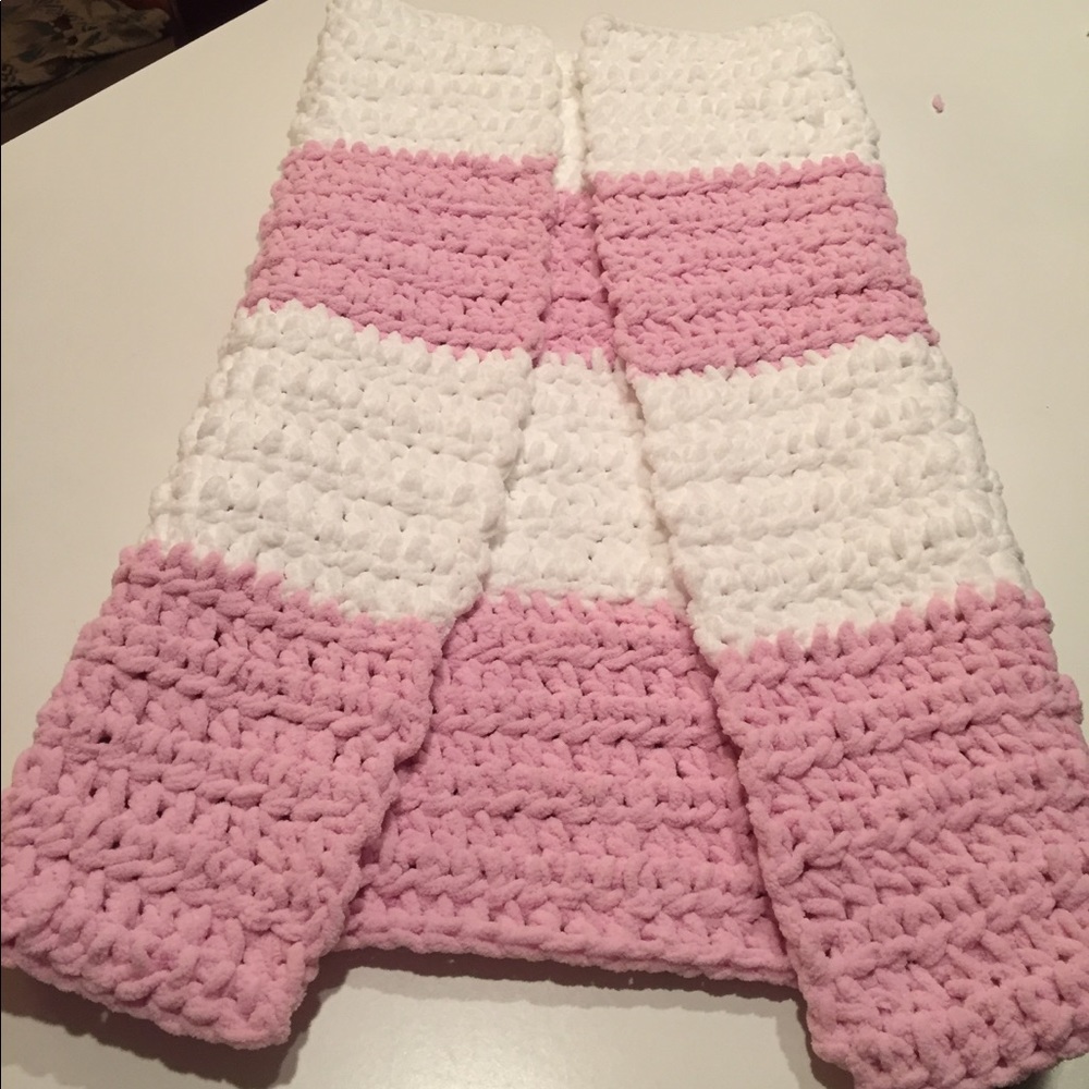 Hand Crocheted Baby Blanket - New - Just Made